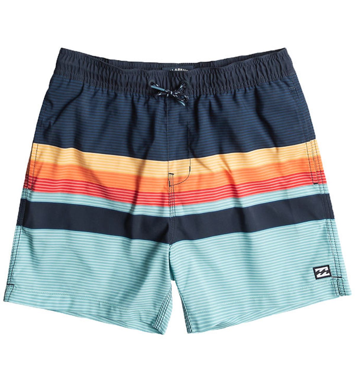 Billabong Badeshorts - All Day Stripes - Multifarvet