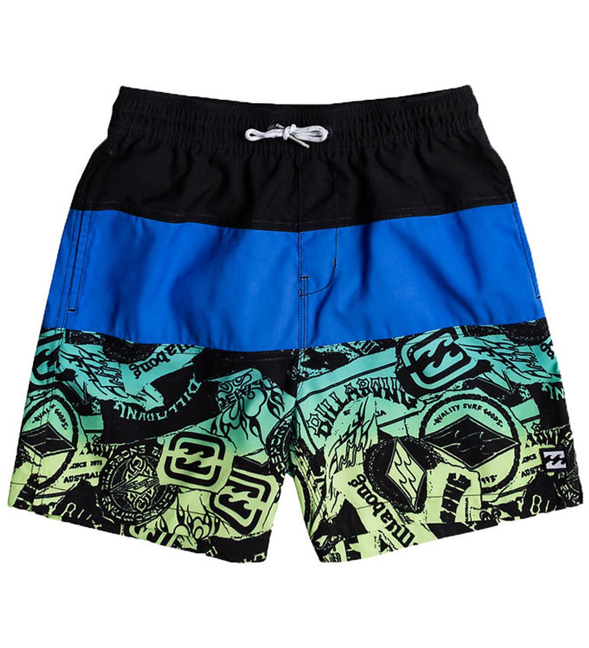 Billabong Badeshorts - Tribong - Navy/Grøn