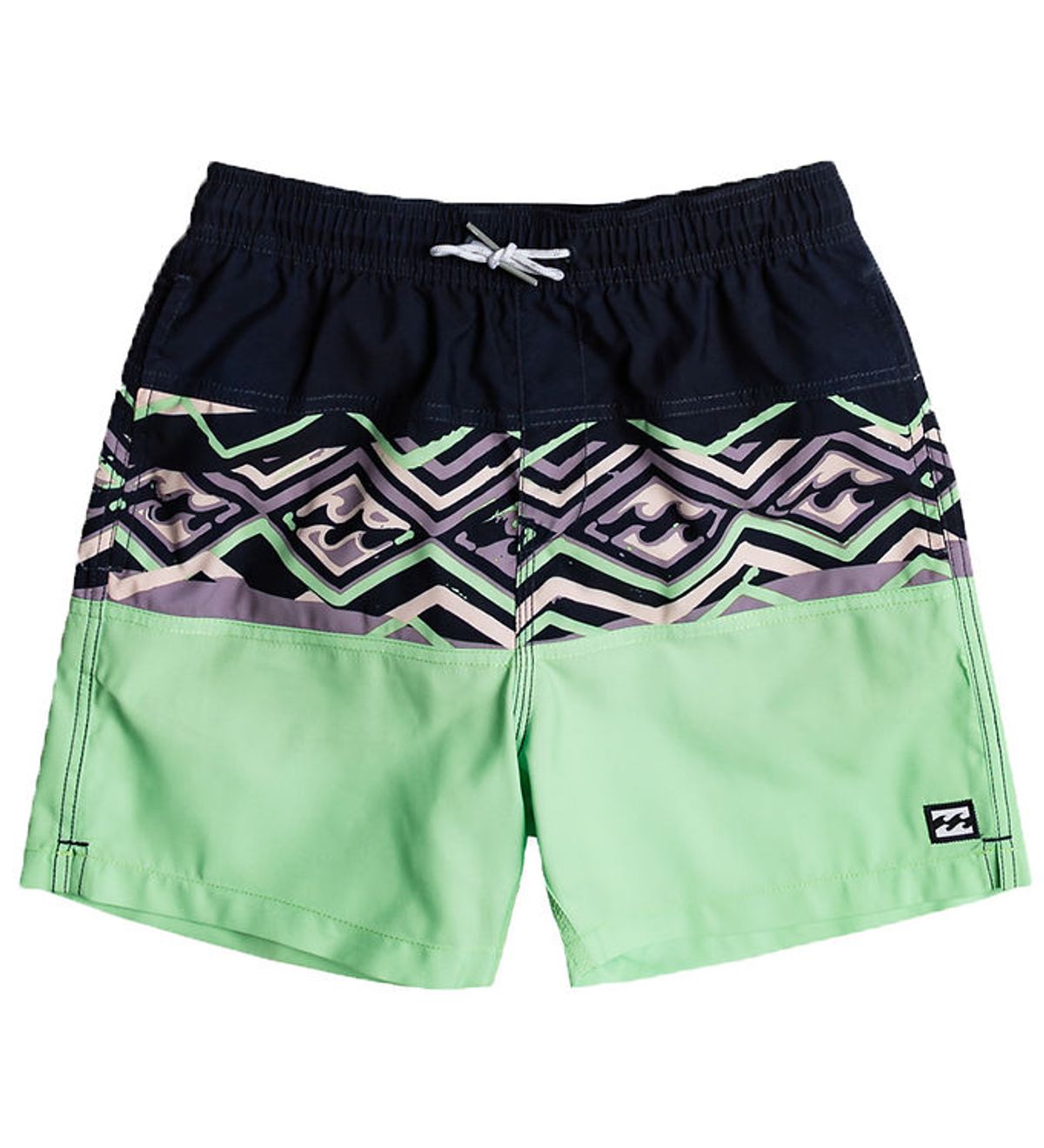 Billabong Badeshorts - Tribong - Navy/Grøn