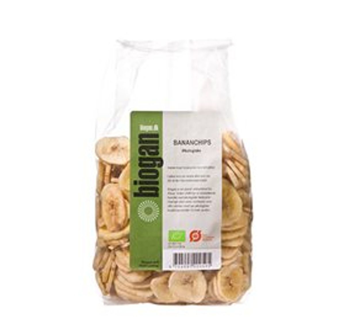 Biogan Bananchips Ø &bull; 400g.