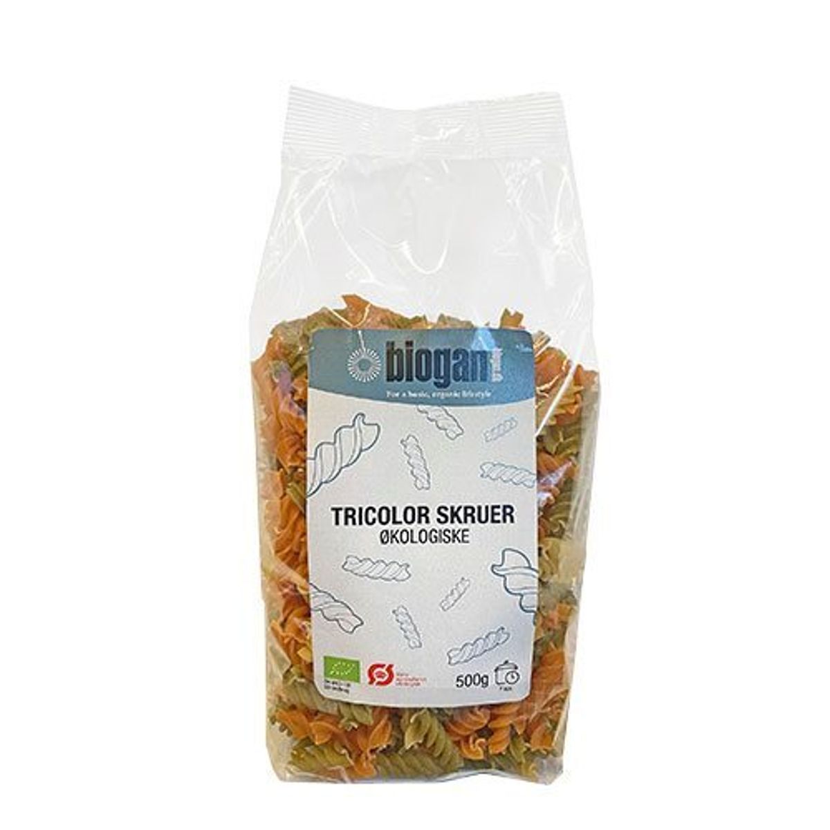 Biogan Tricolor pasta skruer Ø, 500g