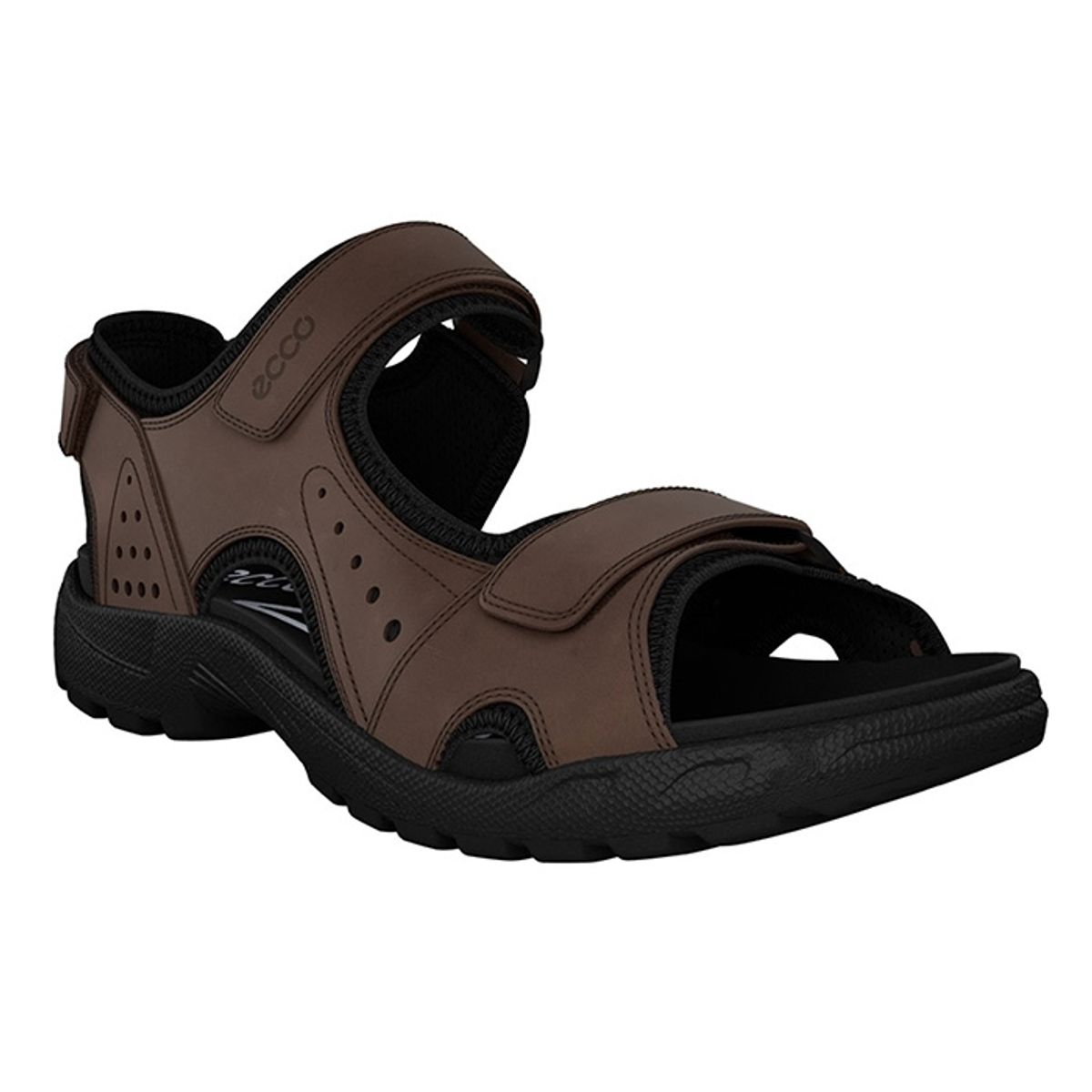 Black Friday Ecco Onroads Beigeal Herre / Mænd, cocoa Brun / Sort-46 - Sandaler