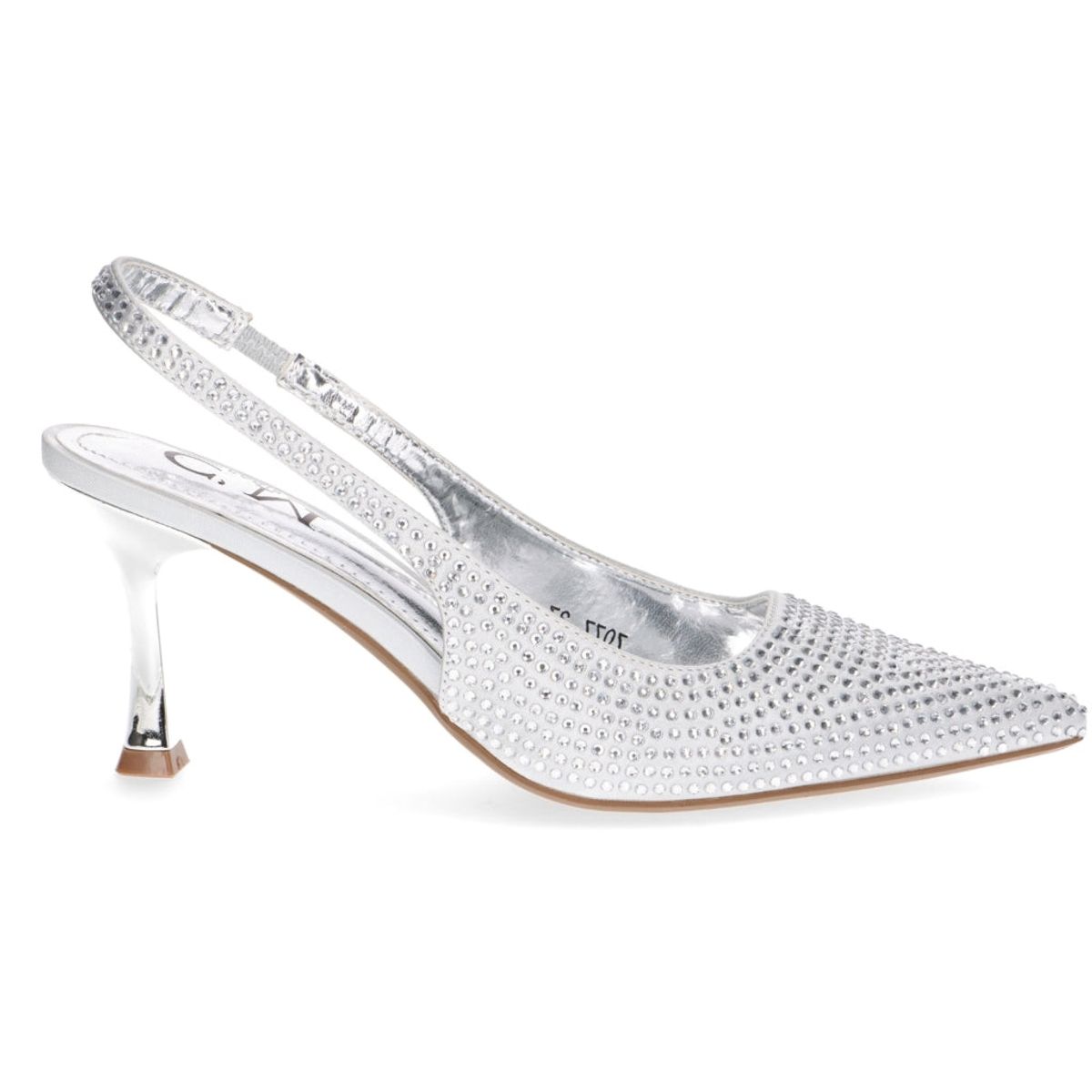 Blanche dame sko 7077 - Silver