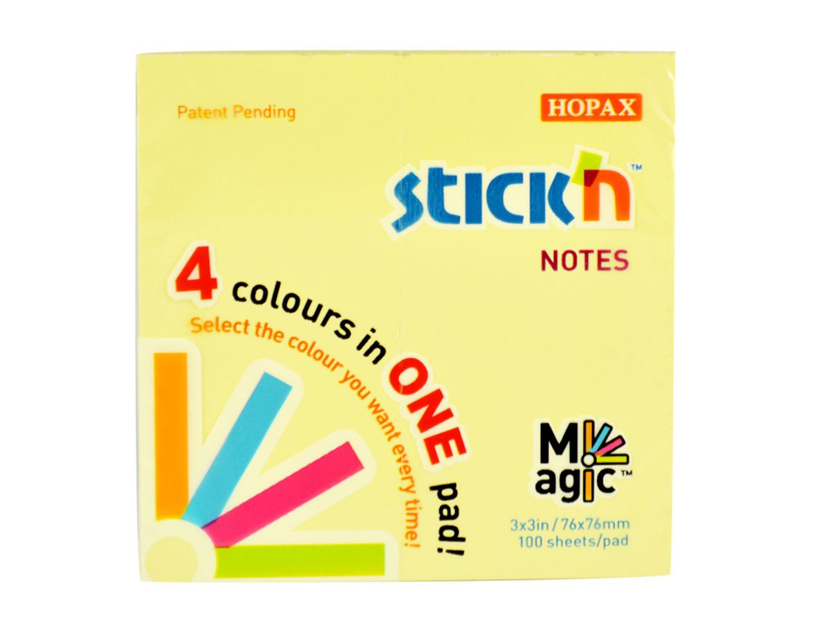 Blok Stick'n Magic 76x76mm