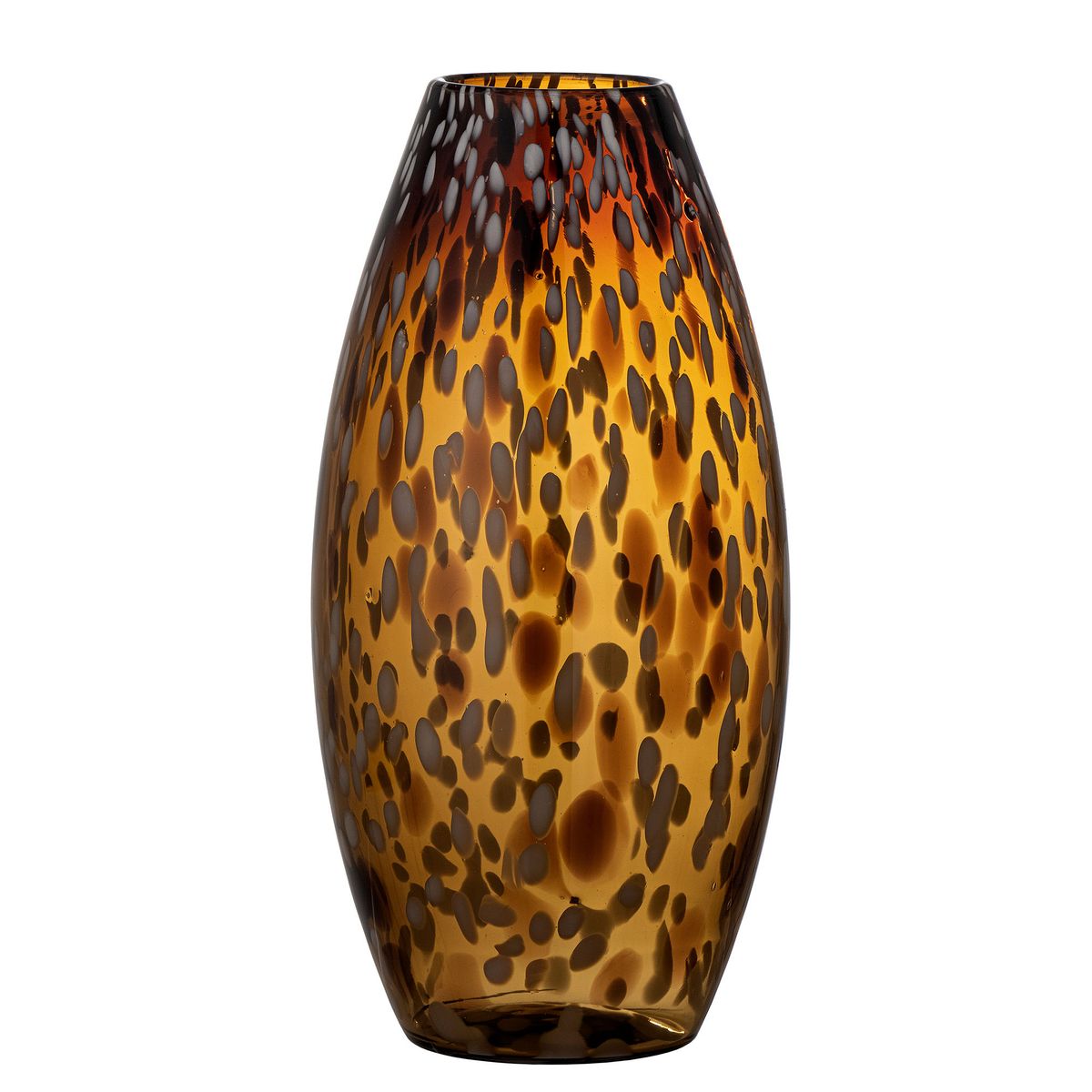 BLOOMINGVILLE Daraz Vase, Brun, Glas