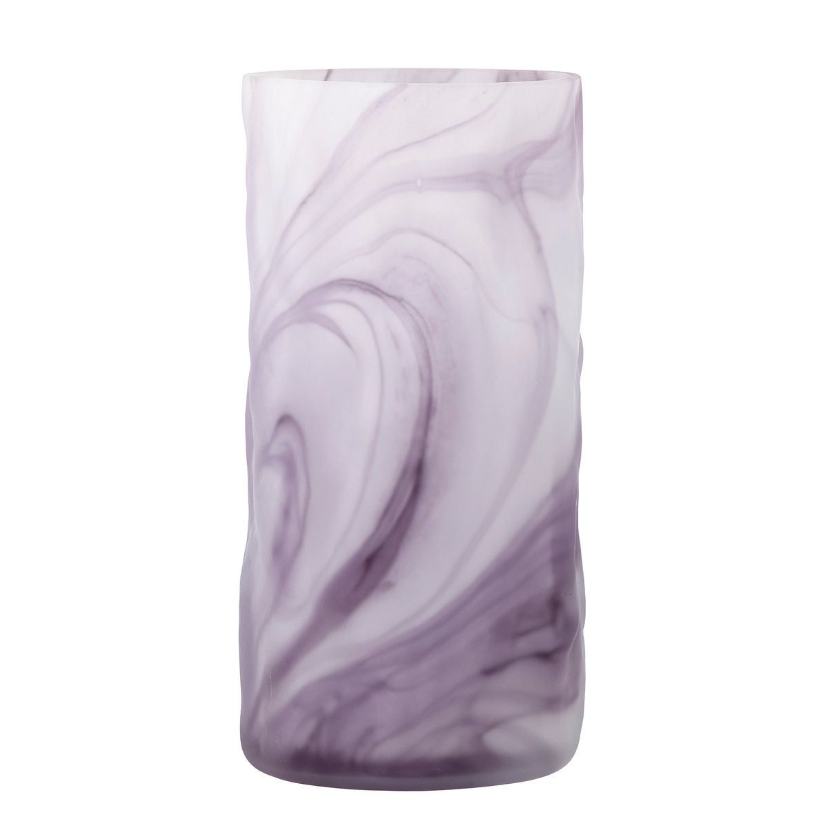 Bloomingville Moore Vase, Lilla, Glas