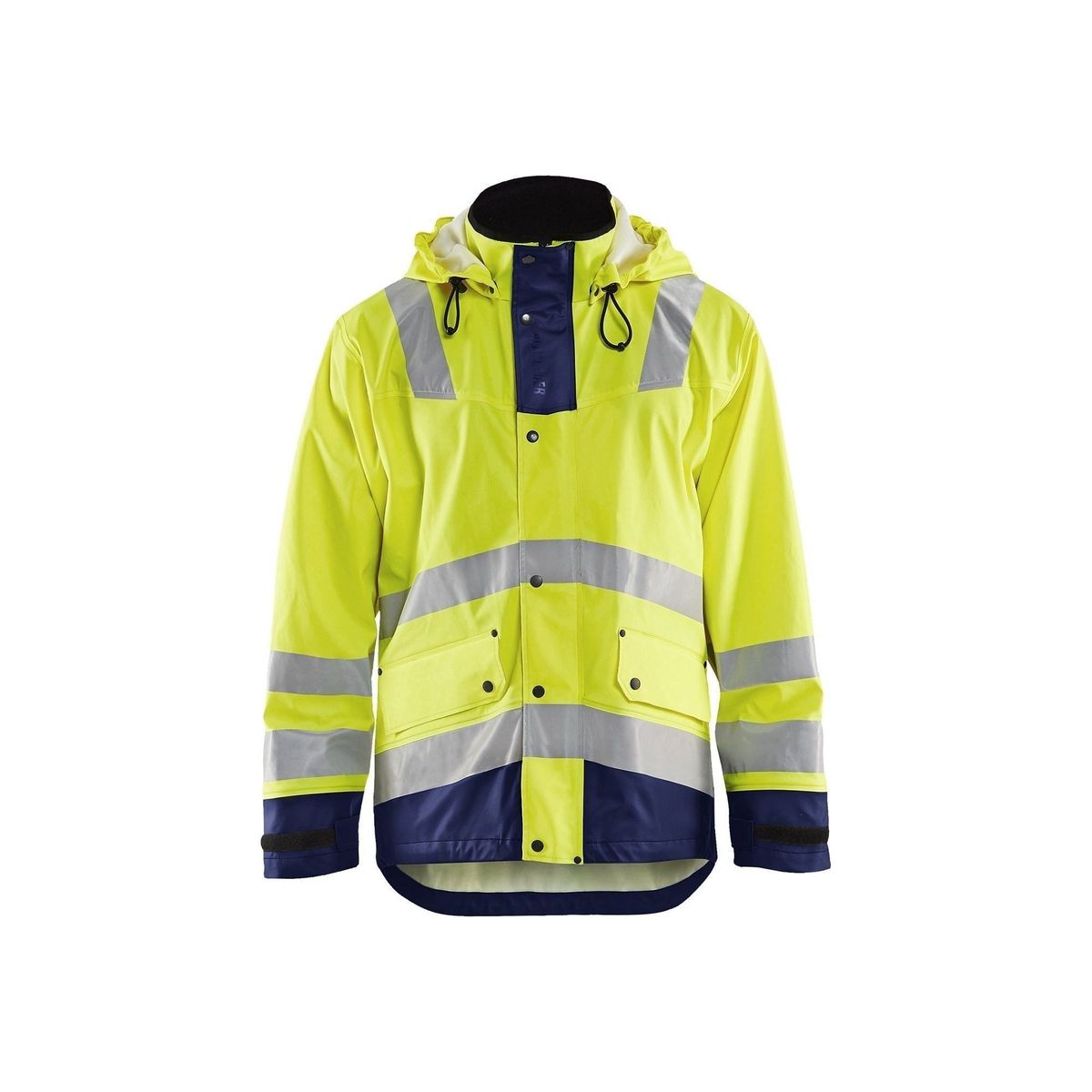 BLÅKLÄDER 4302 High Vis Regnjakke LEVEL 2 Herre