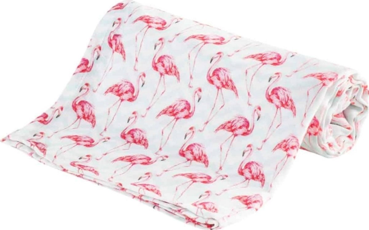 Bocioland Bambus Ble 30X30 Cm Flamingoer Bocioland