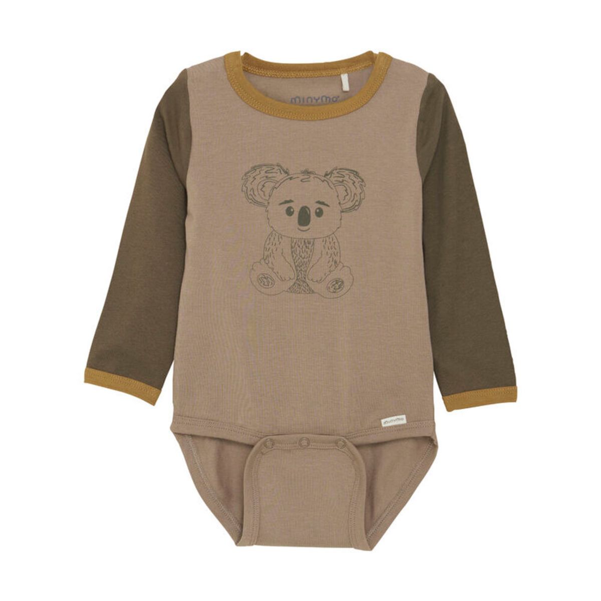 Body langærmet - Taupe Gray - 50