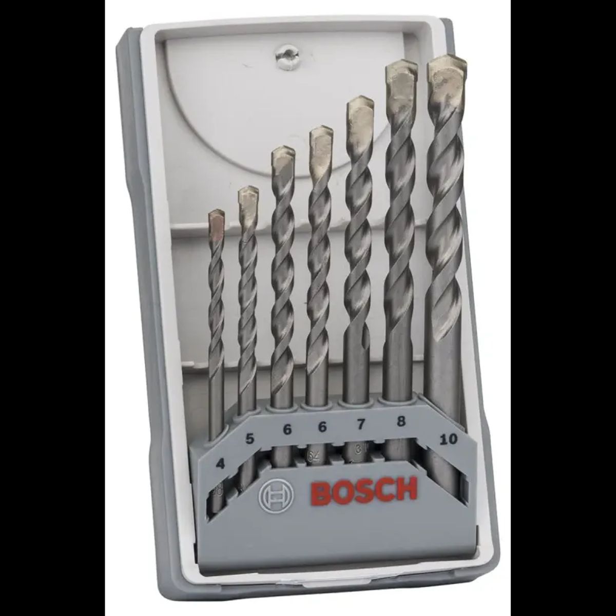 Bosch Betonborsæt 4/5/6/6/7/8/10mm 7stk Silver - 2607017082