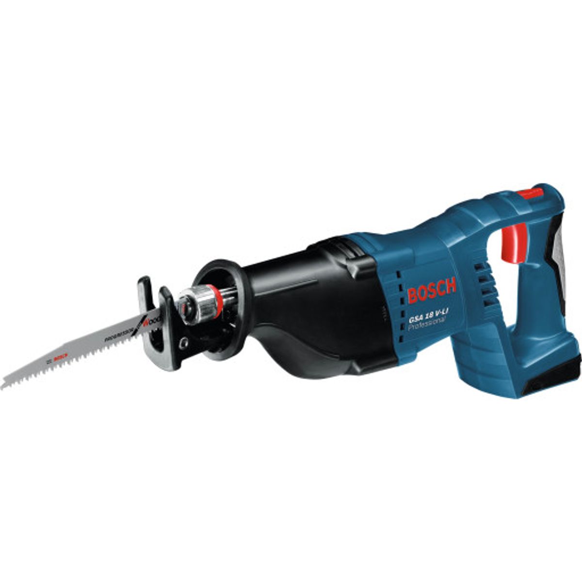 Bosch Professional bajonetsav GSA 18V-LI, 18V u. batteri