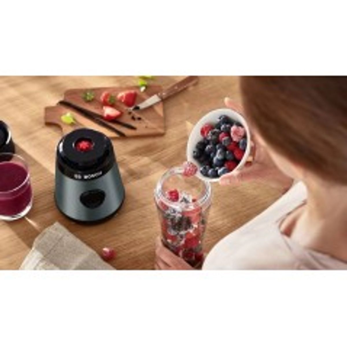 Bosch Serie | 2 VitaPower MMB2111S Blender Sølv