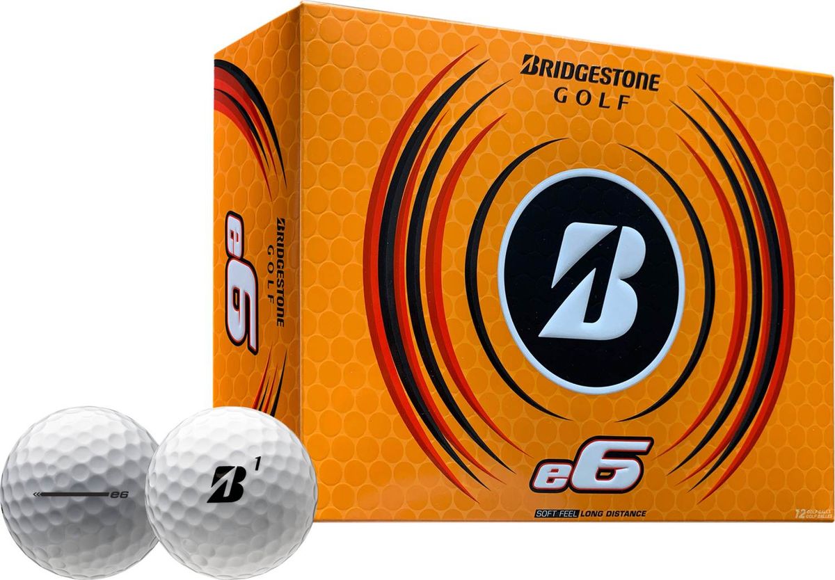 Bridgestone E6 (2023) Golfbolde - Hvid