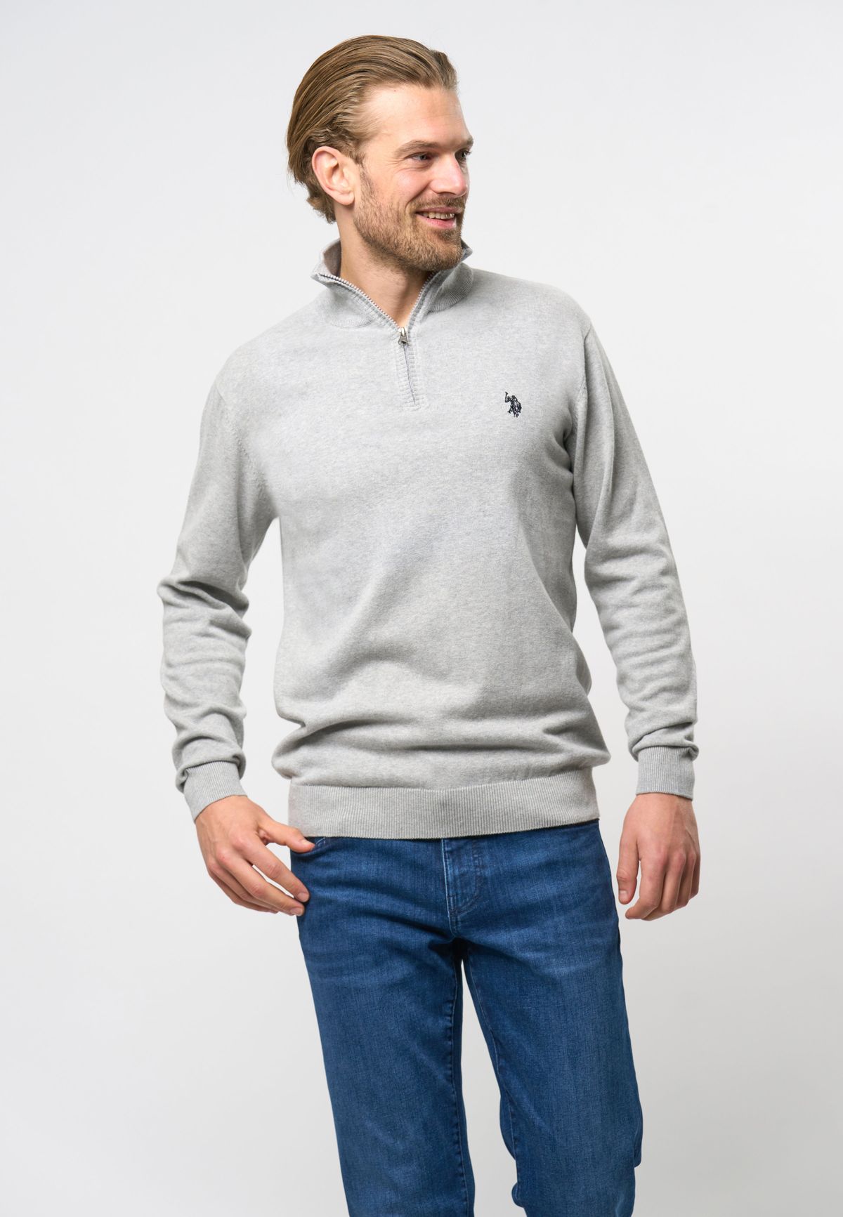 Brison Half-zip Striktrøjetrøje - U.S. Polo Assn - Herre - L