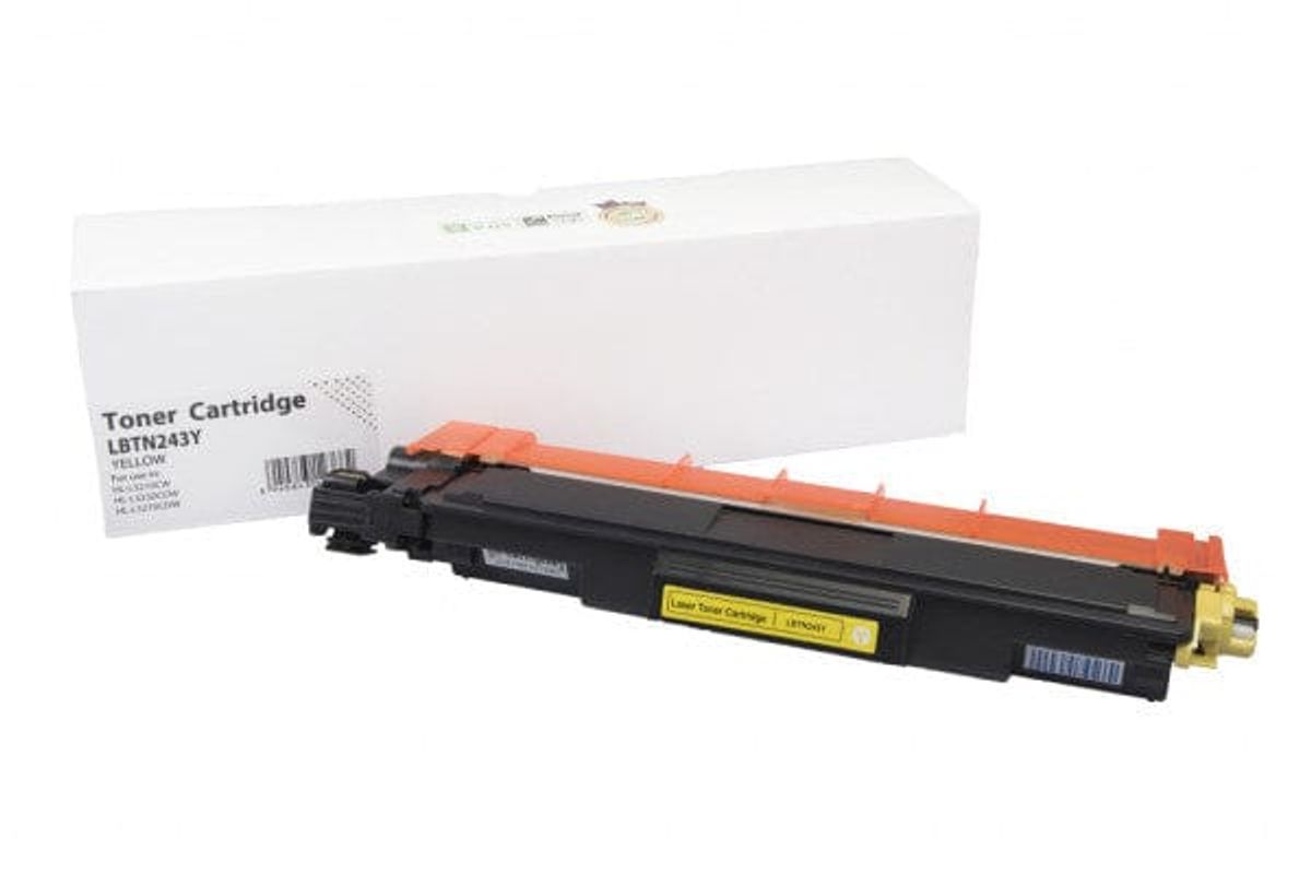 Brother TN243Y yellow toner 1300 sider alternativ TN243Y