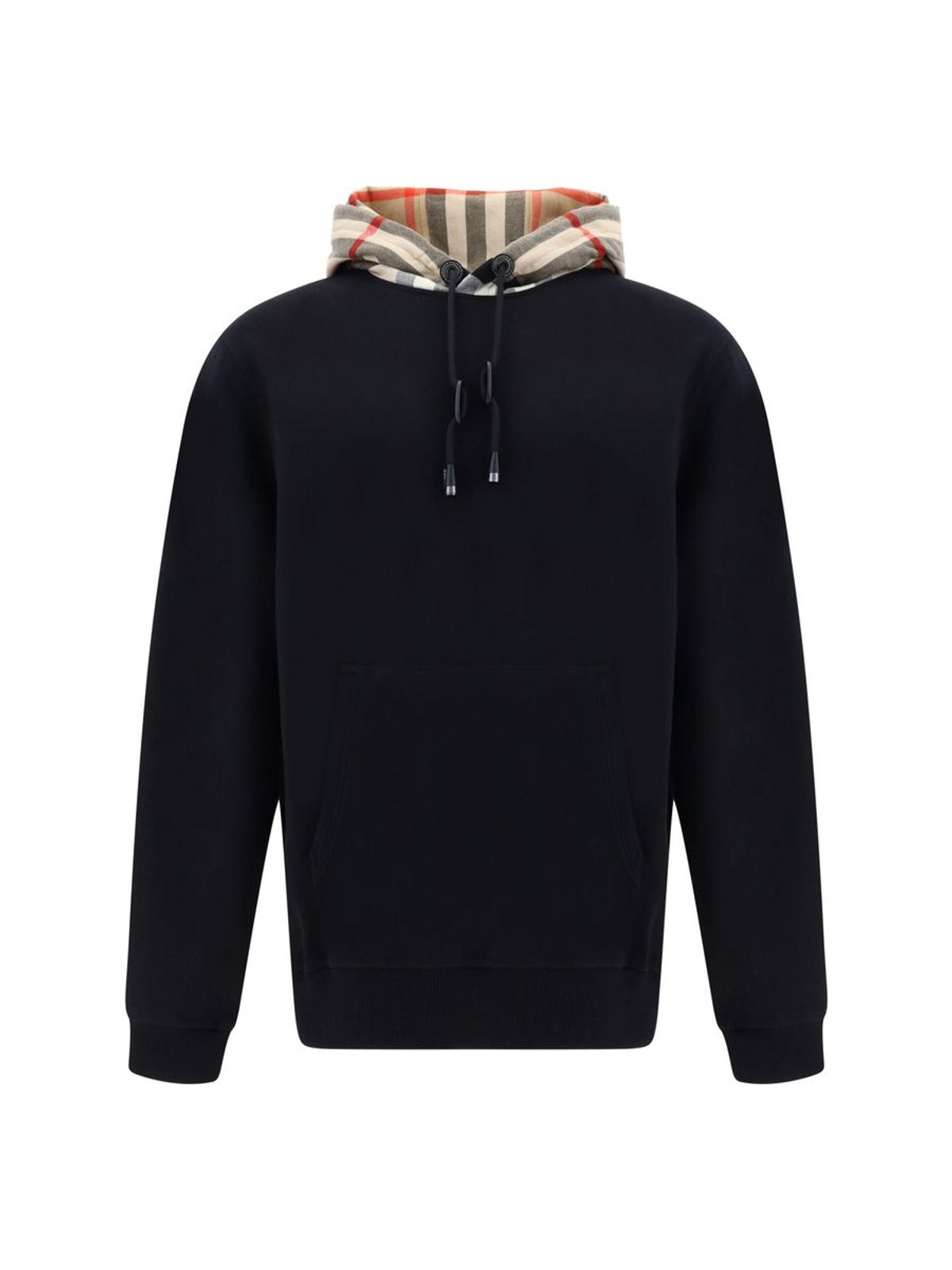 Burberry Sort Bomuld Samuel Hoodie Sweatshirts