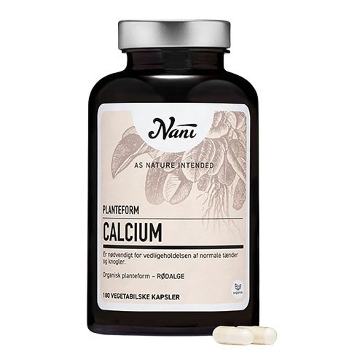 Calcium - 180 kapsler - Nani