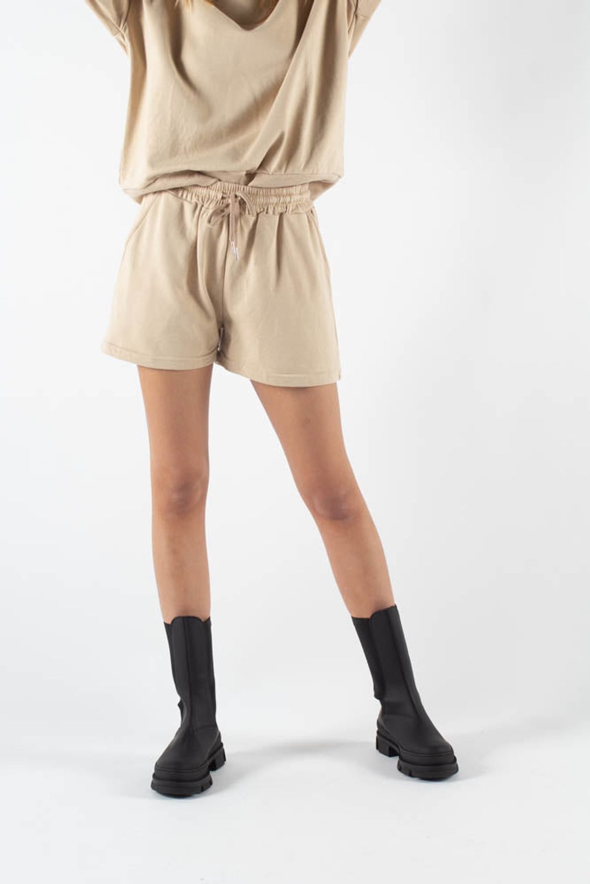 Calee Sweatshorts - Beige - irréel - Beige L