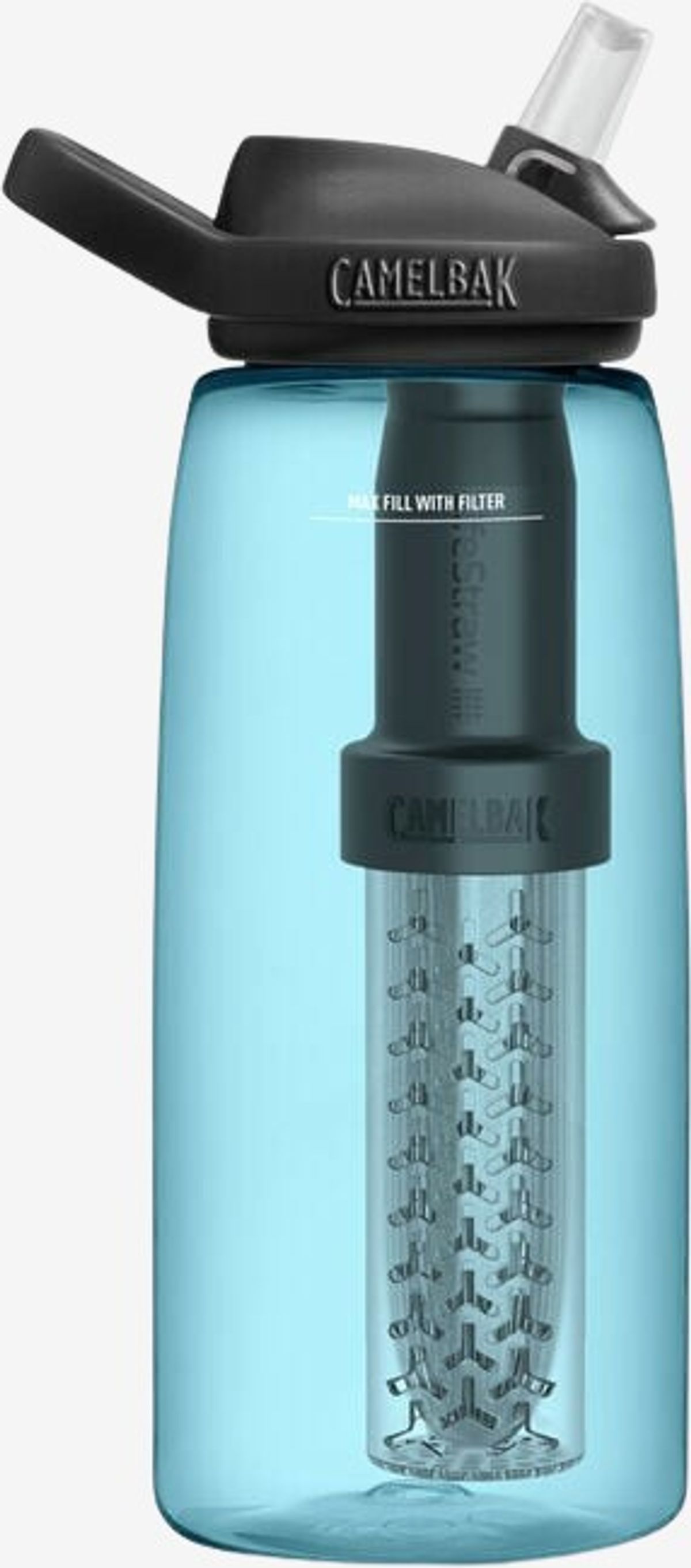 CamelBak - Eddy+ 1L, filtered by LifeStraw (Blå)