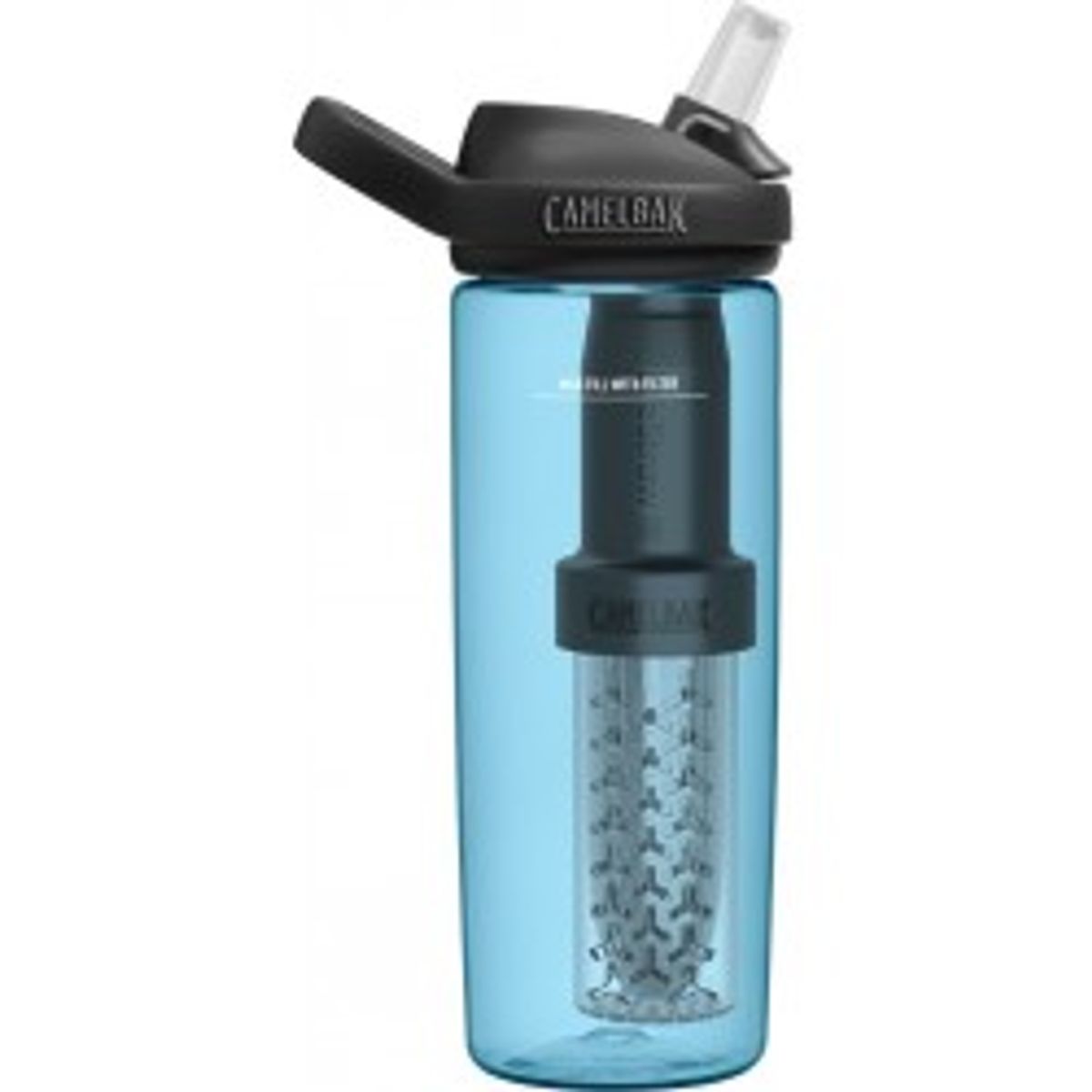 Camelbak Eddy+ 20oz, Filtered By Lifestraw - True Blue - Str. 20oz - Drikkeflaske