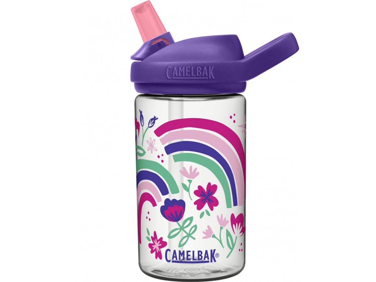 CamelBak Eddy+ Kids - Drikkeflaske - 0,4 liter - Rainbow Floral