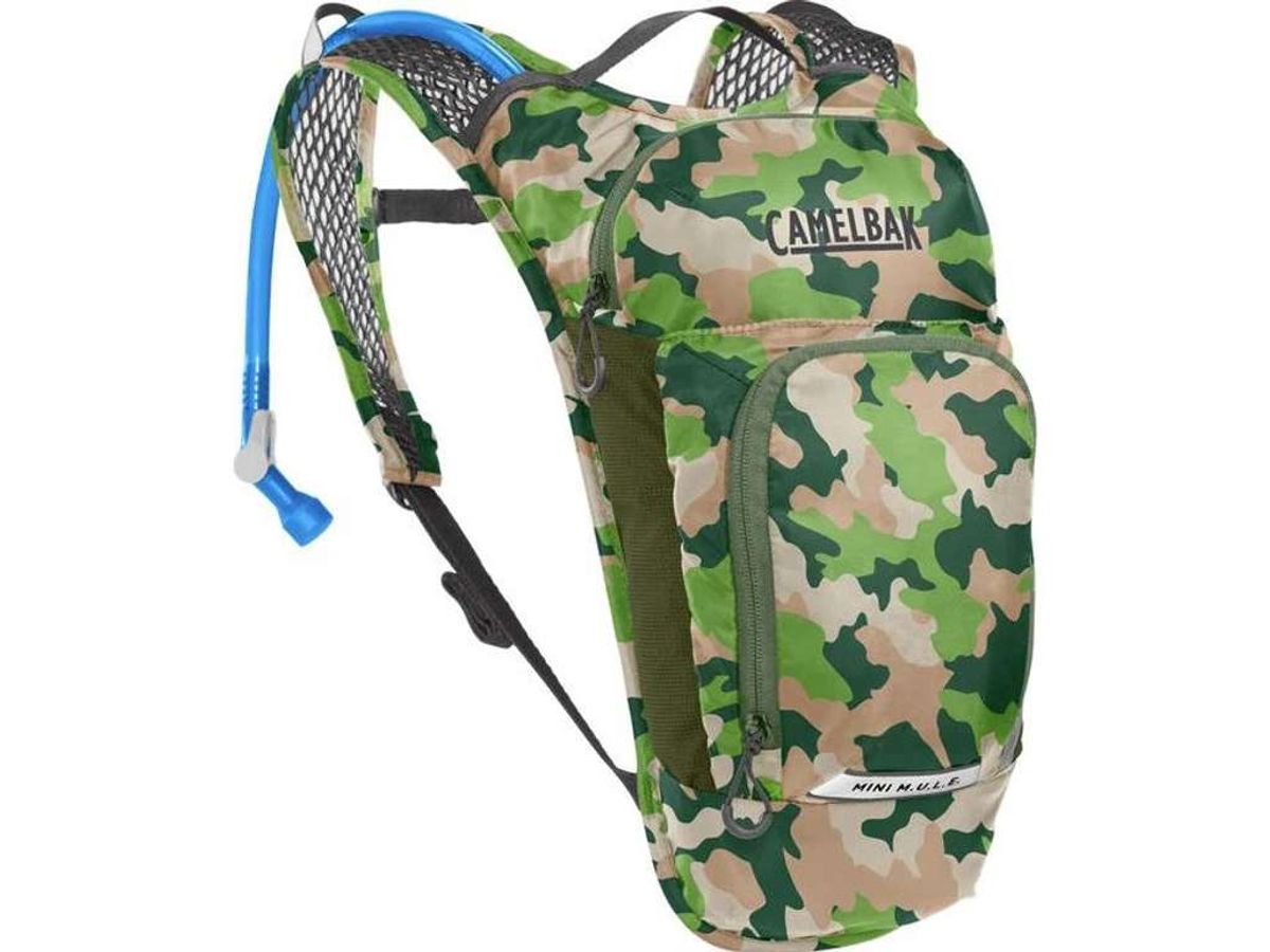 Camelbak Mini M.U.L.E. - Rygsæk 3L med 1,5 L vandreservoir - Camo