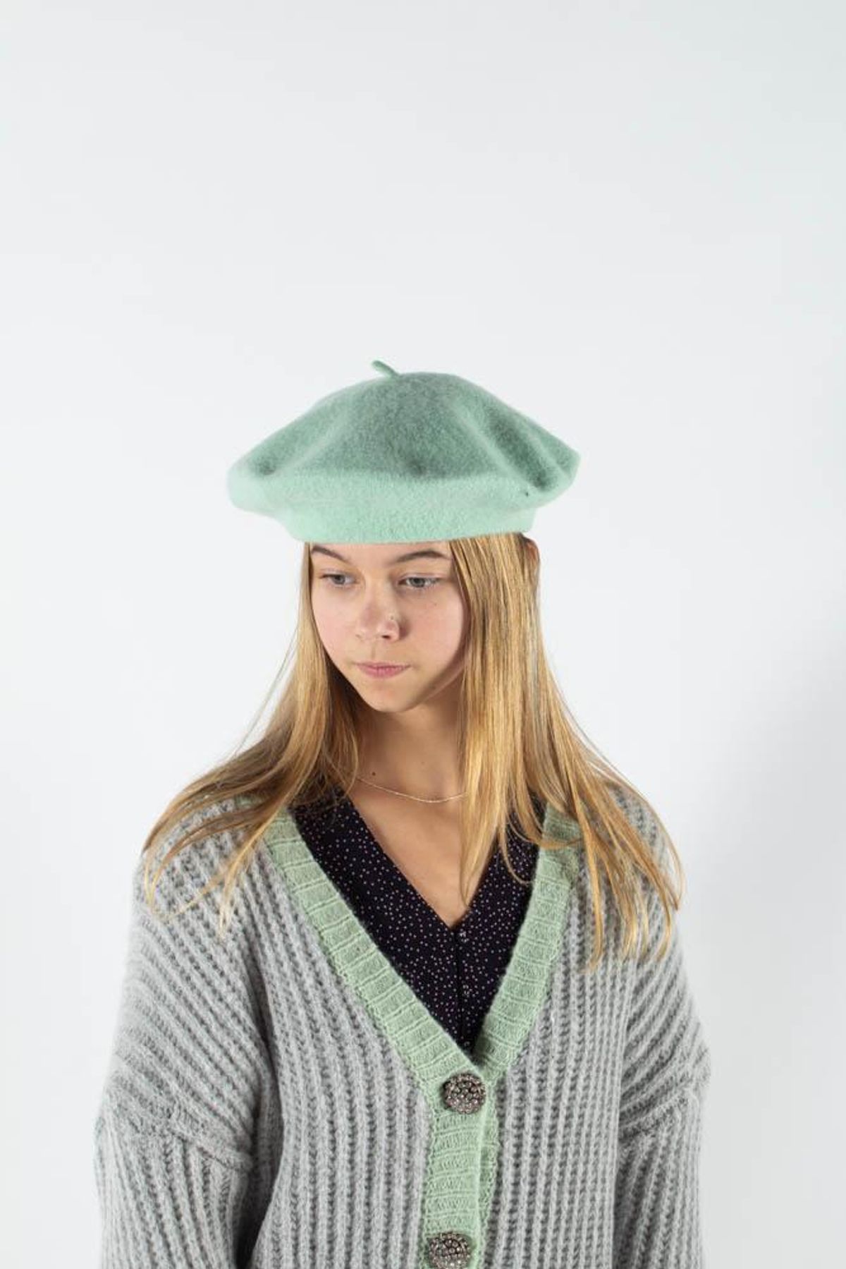 Candice Beret - Mint - irréel - Grøn One Size