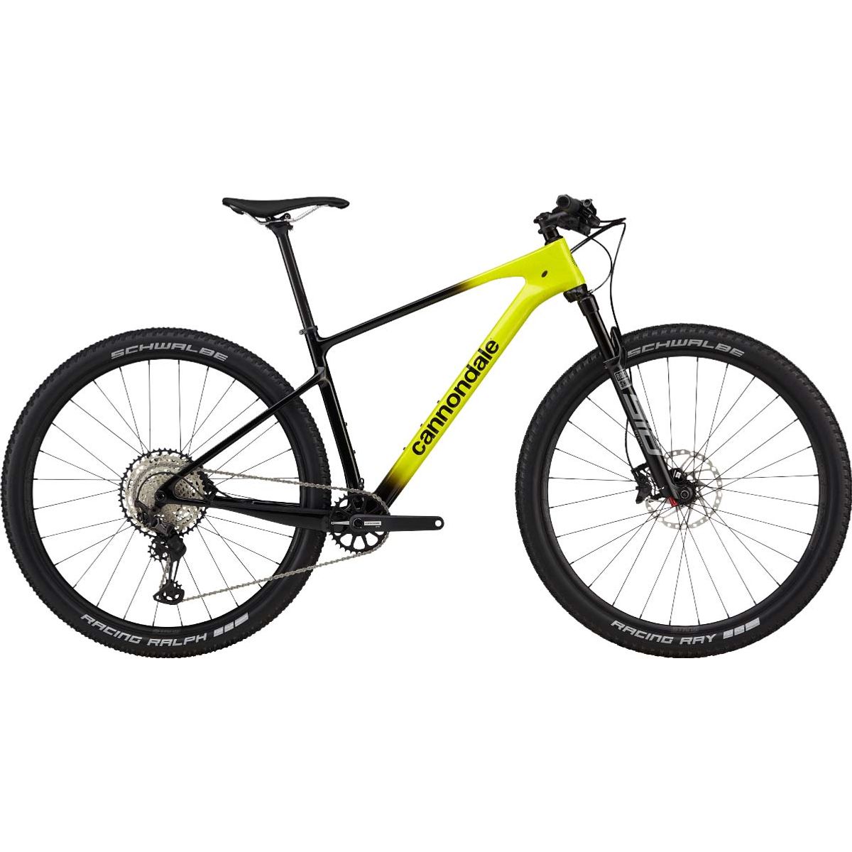 Cannondale Scalpel HT Carbon 3 2024 - Sort/Gul