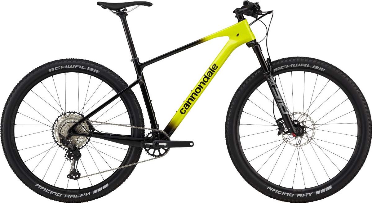 Cannondale Scalpel HT Carbon 3 2024 - Sort/Gul