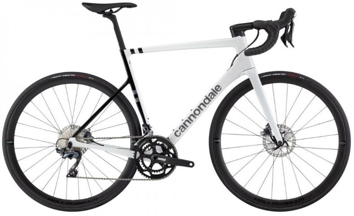 Cannondale SuperSix EVO Carbon Disc Ultegra 2022 - Hvid