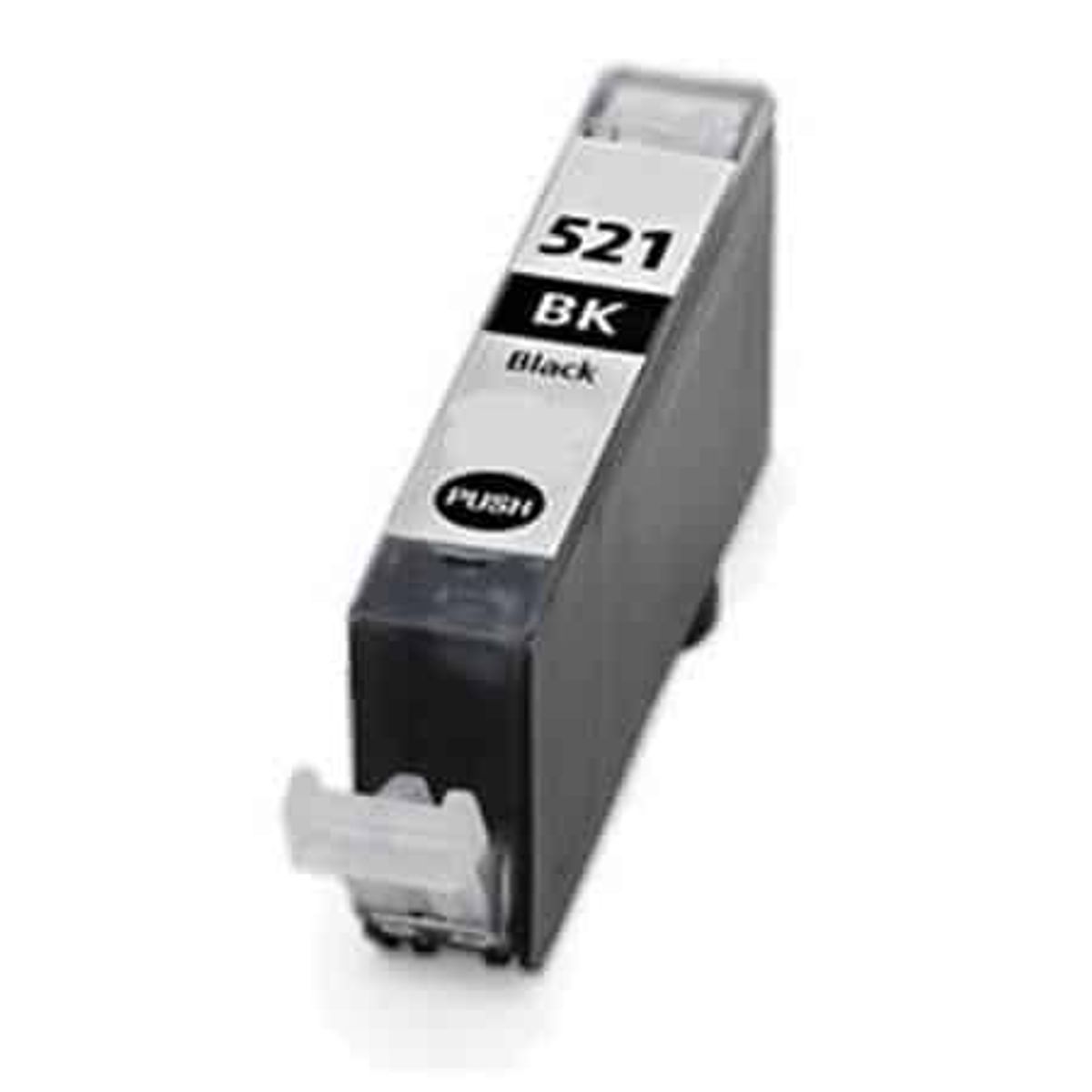 Canon CLI-521BK sort blækpatron 10ml - Kompatibel - 2933B001