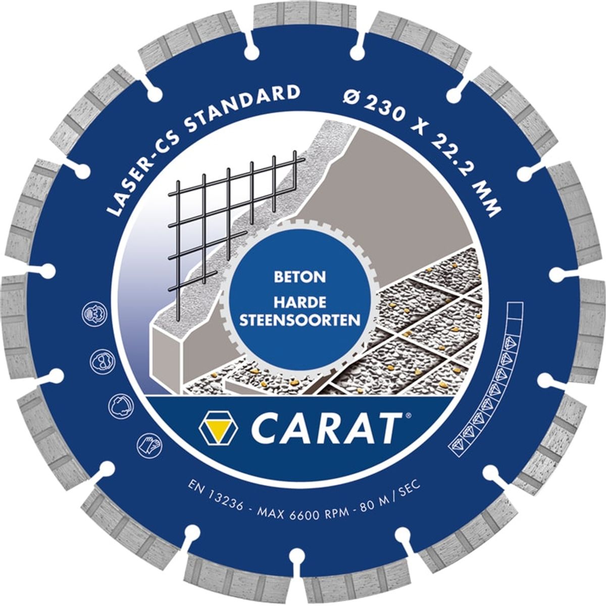 CARAT Beton diamantklinge CS Ø230