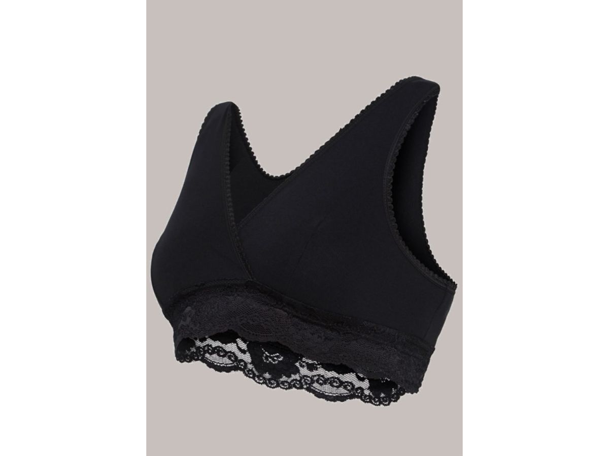 Carriwell Crossover Sleeping Nursing Bra Black L 2512