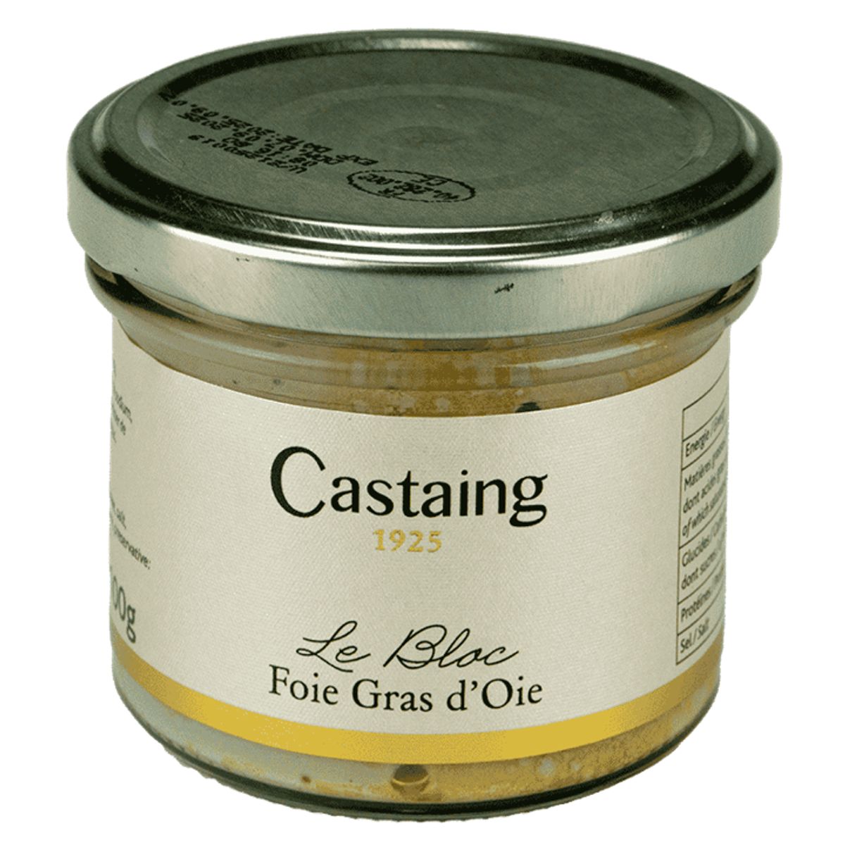 Castaing Bloc de Foie Gras af Gås 100g