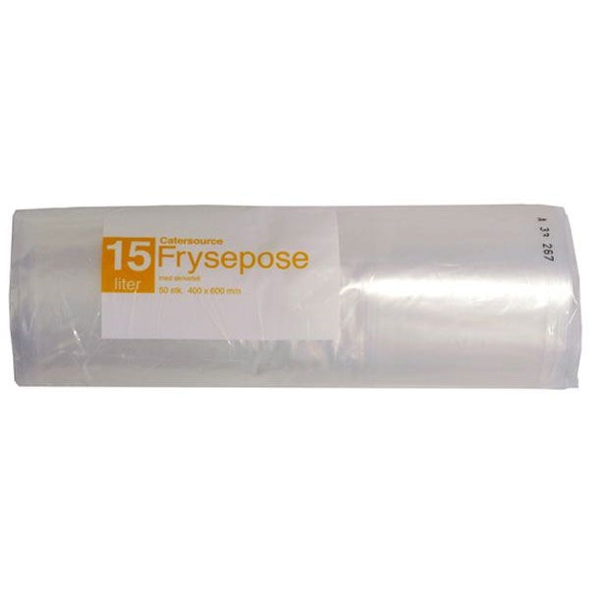 Catersource fryseposer m/skrivefelt 15 l B:40 cm x L:60 cm 50 ps