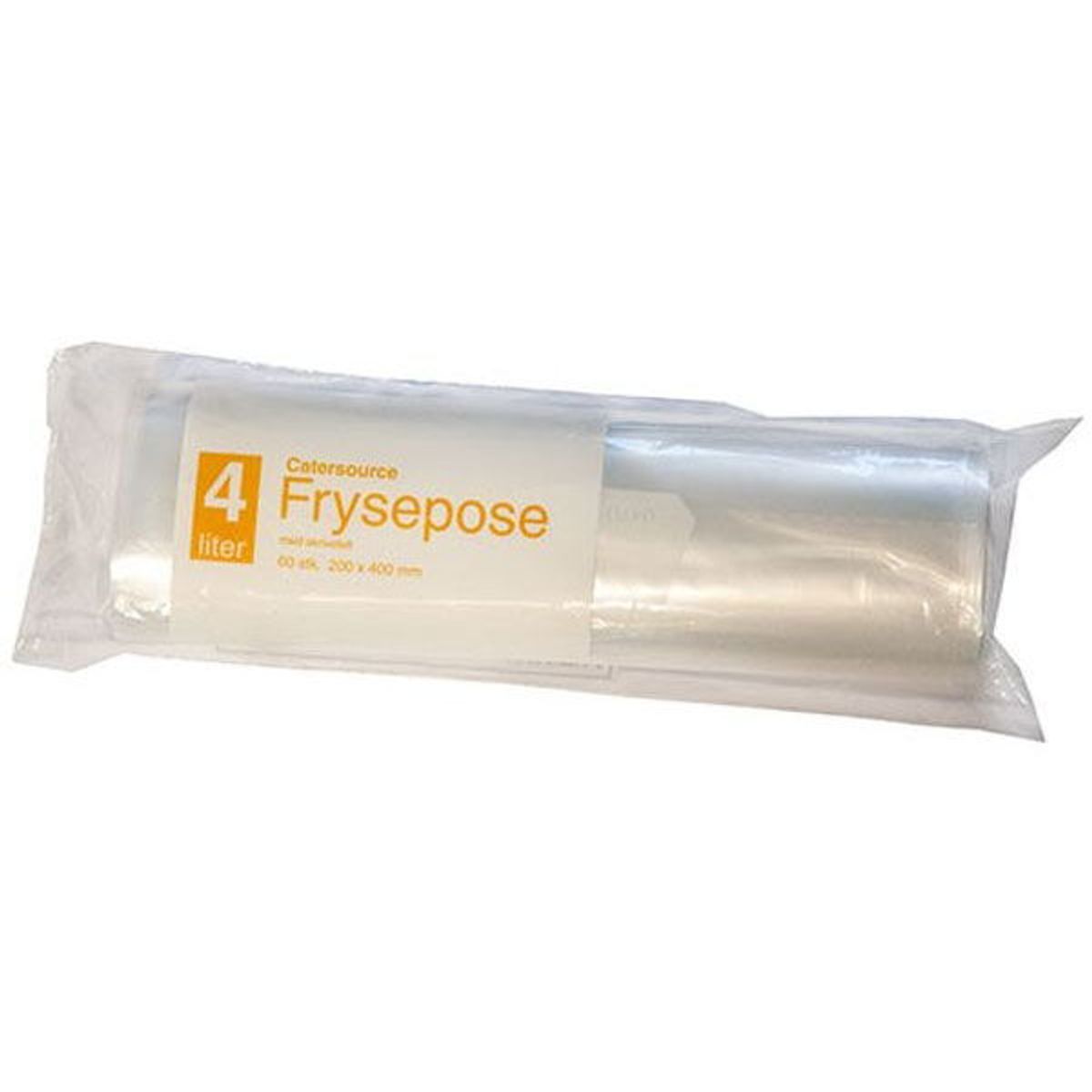 Catersource fryseposer m/skrivefelt 4 l B:20 cm x L:40 cm 60 ps