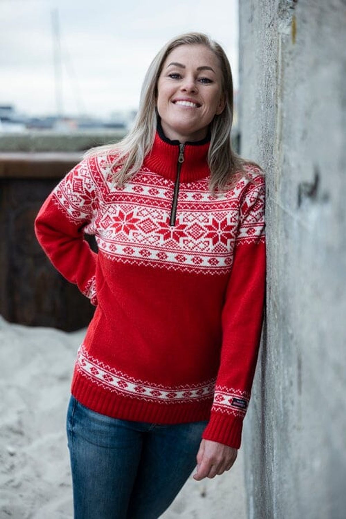 Charm - Norsk Strik Sweater I Klassisk Setedals Design