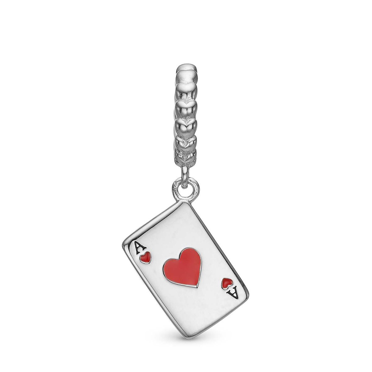 Christina Design London Jewelry & Watches - Ace of Hearts carm sølv 6 mm.