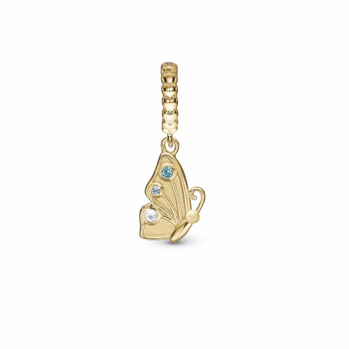 Christina Design London Jewelry & Watches - Butterfly True charm forgyldt sølv sterlingsølv