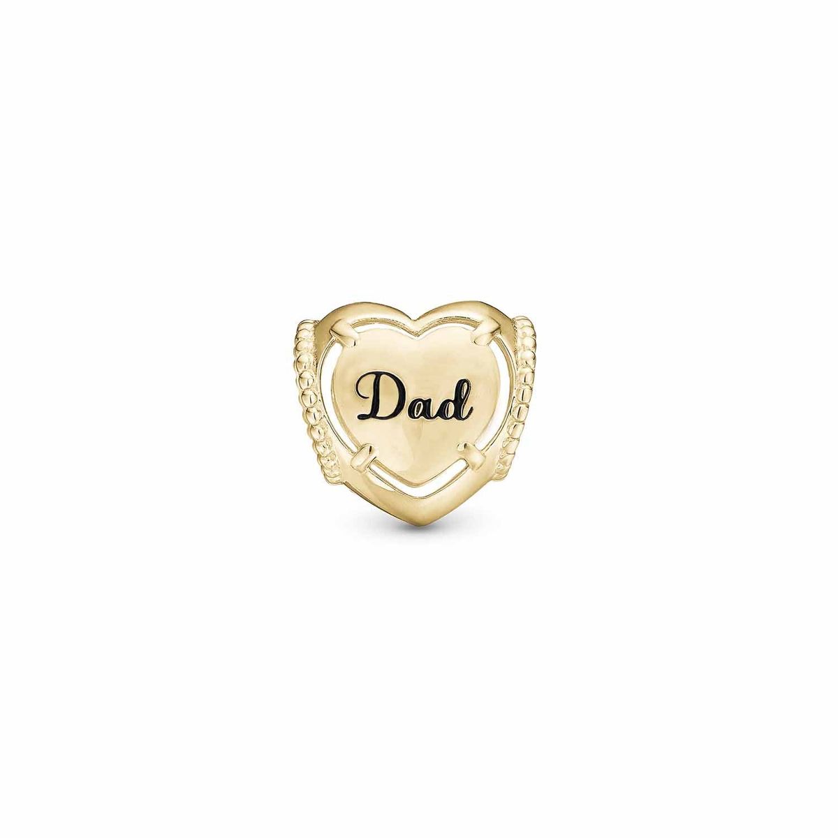 Christina Design London Jewelry & Watches - Dad charm forgyldt sølv sterlingsølv