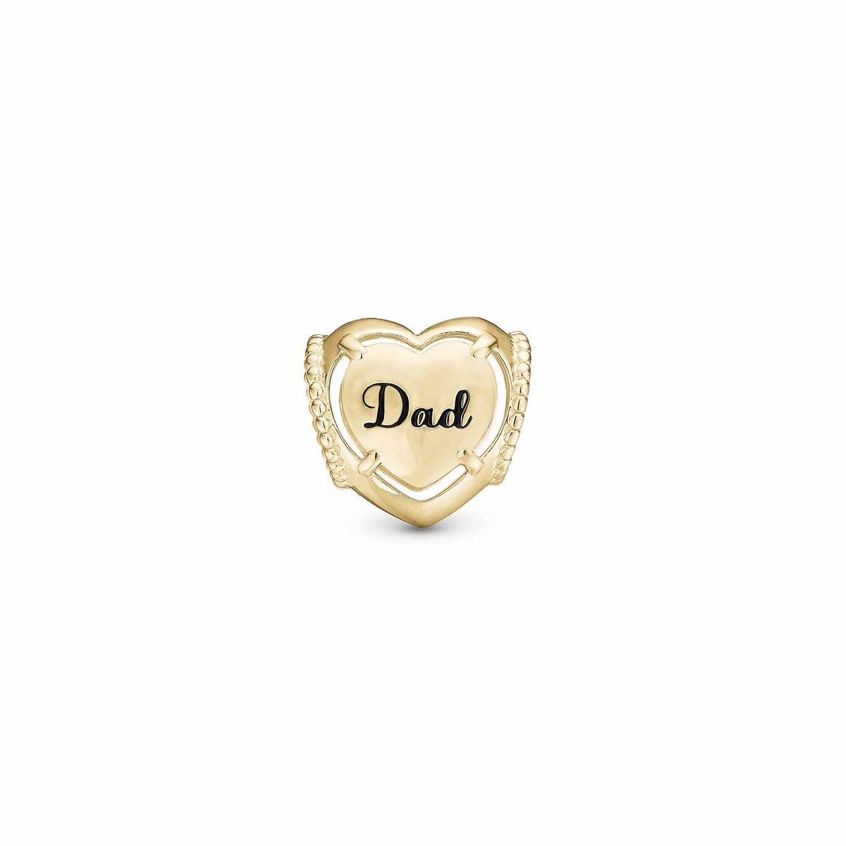 Christina Design London Jewelry & Watches - Dad charm forgyldt sølv sterlingsølv