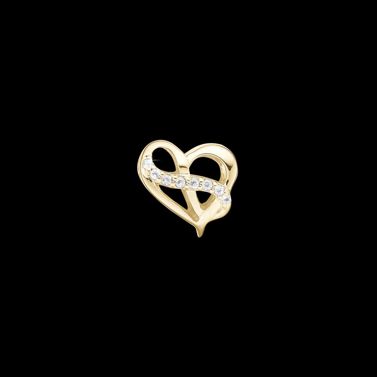 Christina Design London Jewelry & Watches - Heart with Eternity charm 623-G278