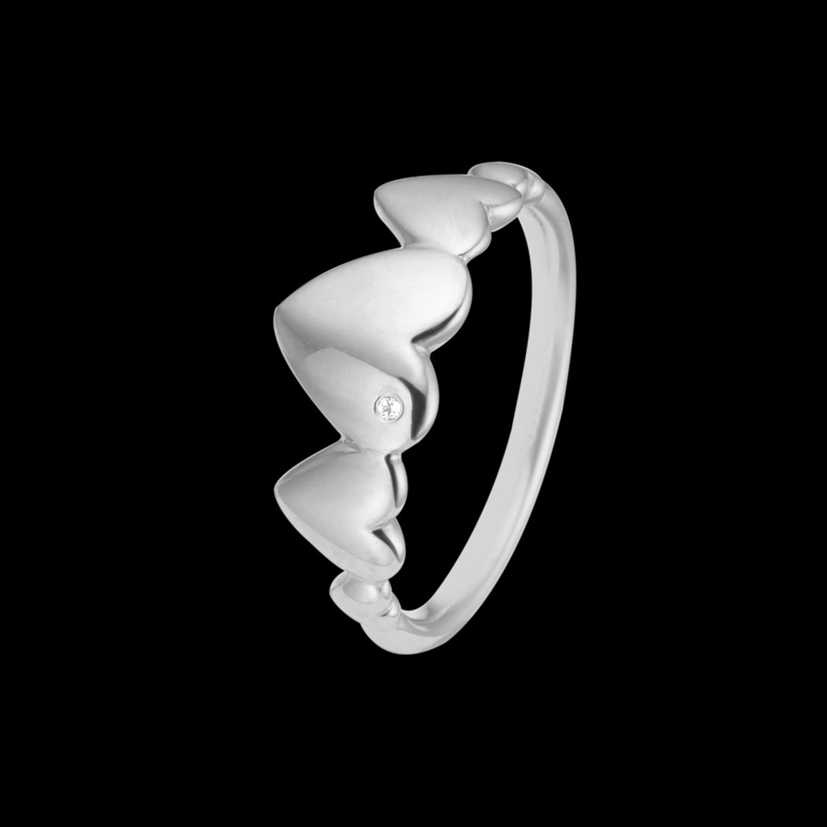 Christina Design London Jewelry & Watches - Hearts for Ever ring 800-2.18.A