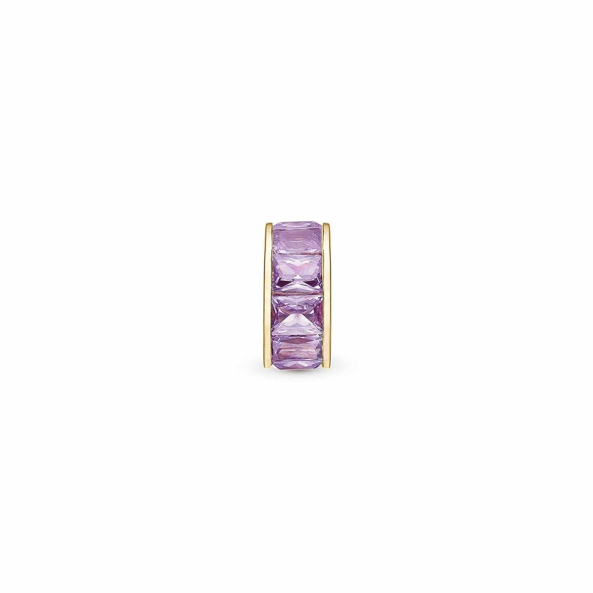 Christina Design London Jewelry & Watches - Lavender Baquette charm forgyldt sølv sterlingsølv