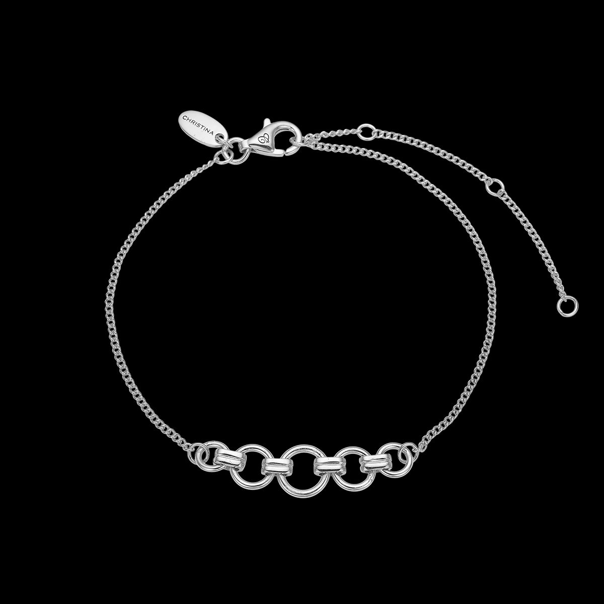 Christina Design London Jewelry & Watches - Links armbånd 601-S33