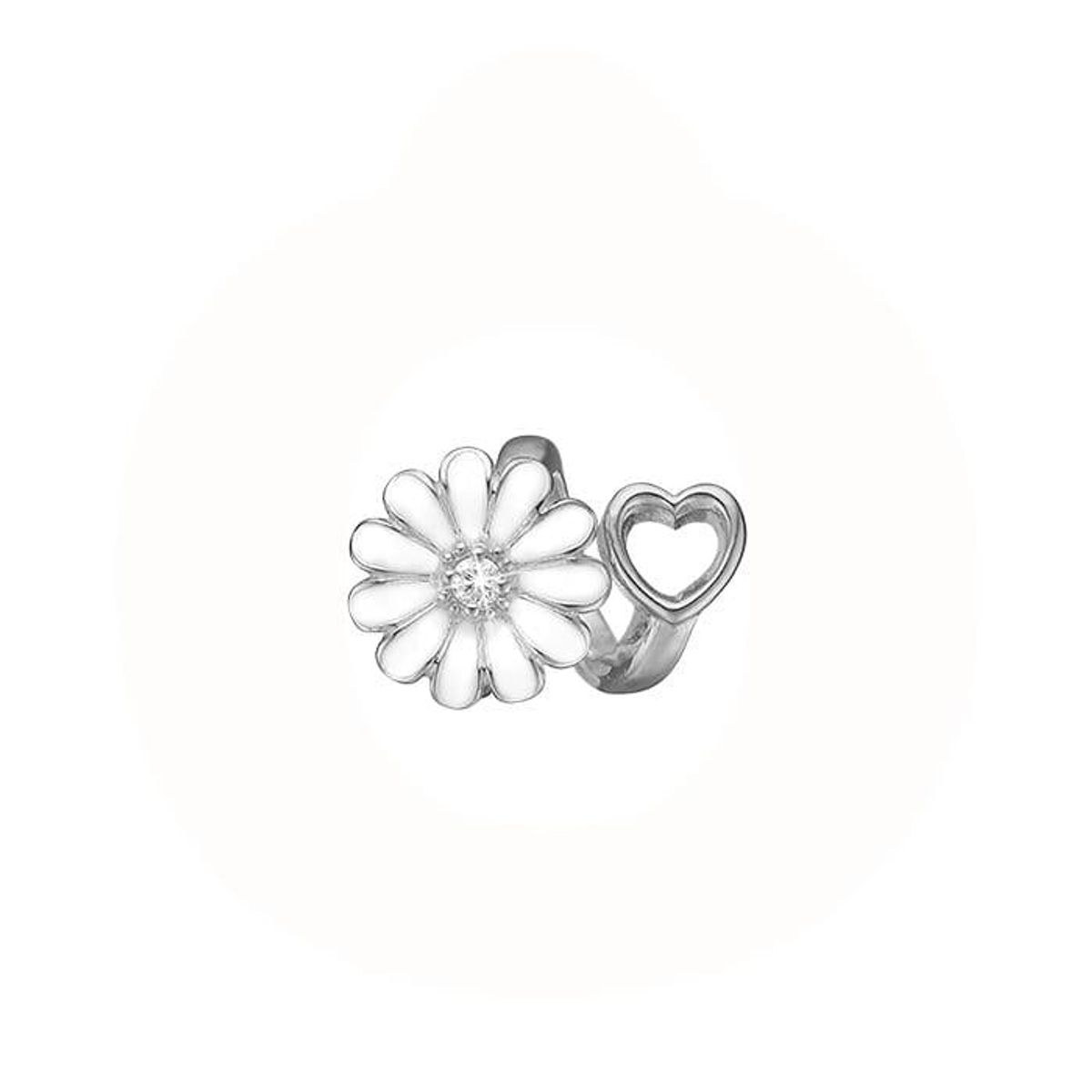 Christina Design London Jewelry & Watches - Marguerite Heart Charm 630-S184