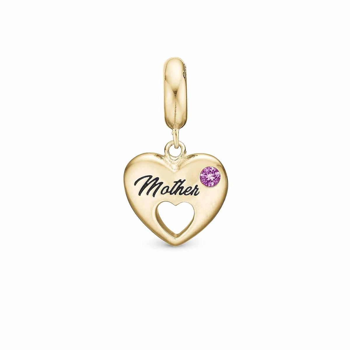 Christina Design London Jewelry & Watches - Mother charm forgyldt sølv sterlingsølv