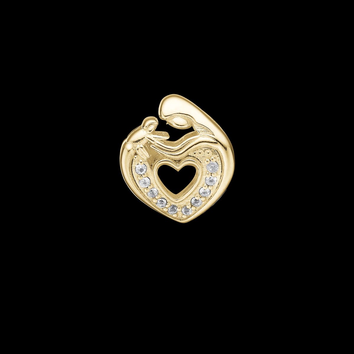 Christina Design London Jewelry & Watches - Mother Child Heart charm 623-G273