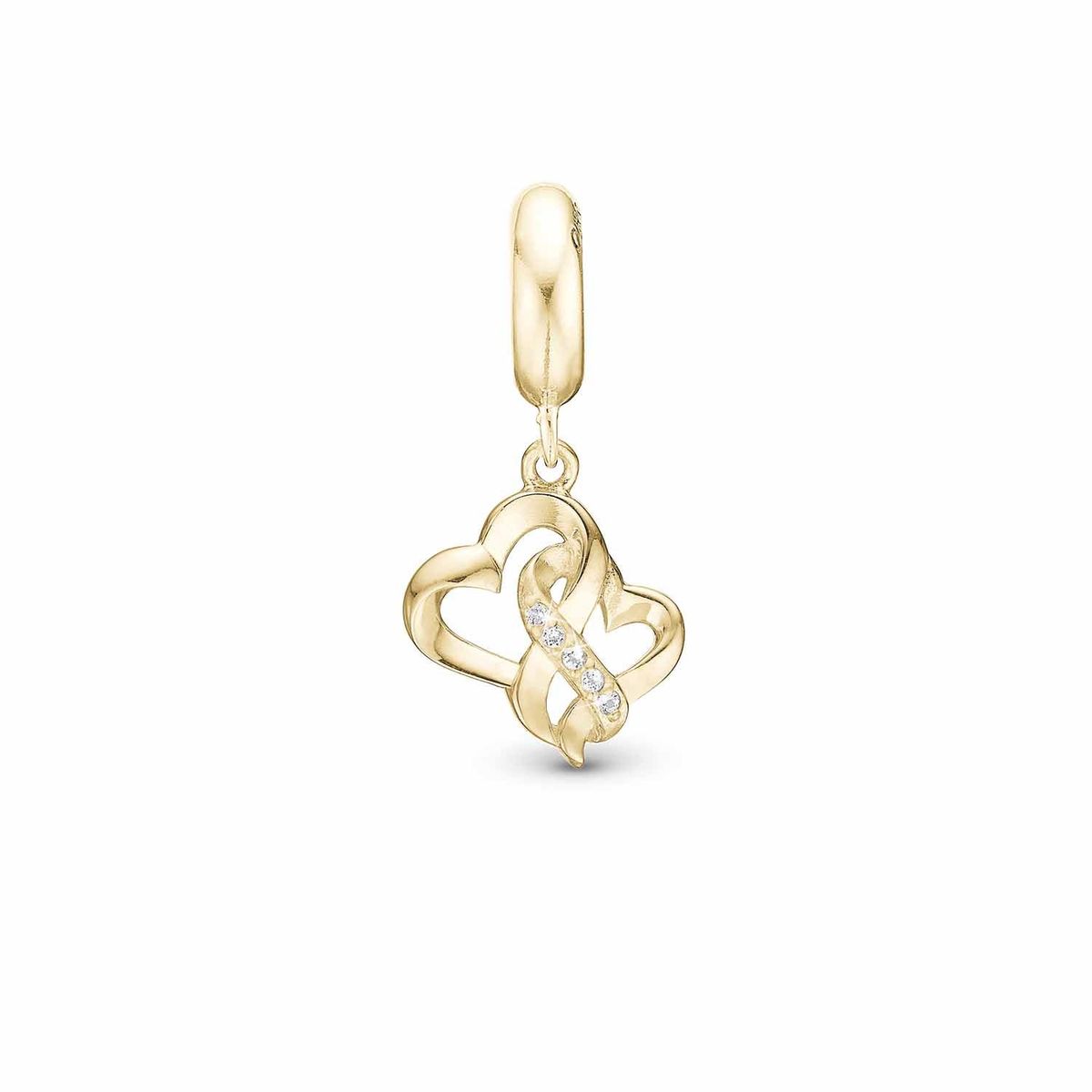 Christina Design London Jewelry & Watches - Mother Child True Love charm forgyldt sølv sterlingsølv