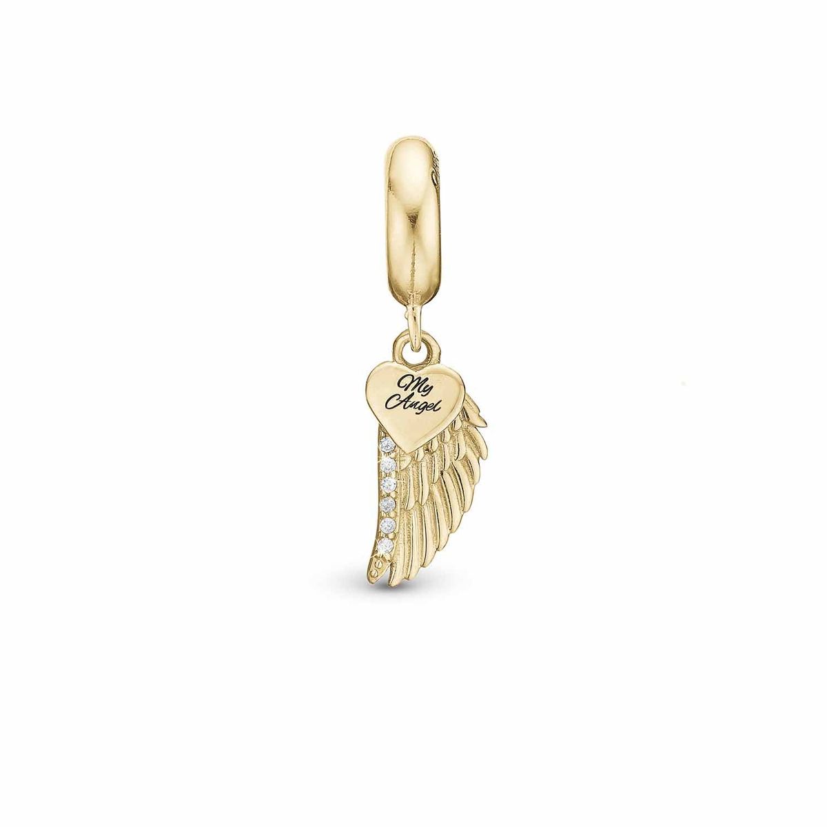 Christina Design London Jewelry & Watches - My Angel charm forgyldt sølv sterlingsølv